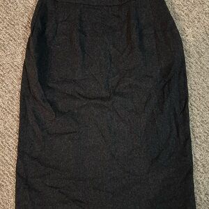 Pendleton Charcoal Pencil Skirt